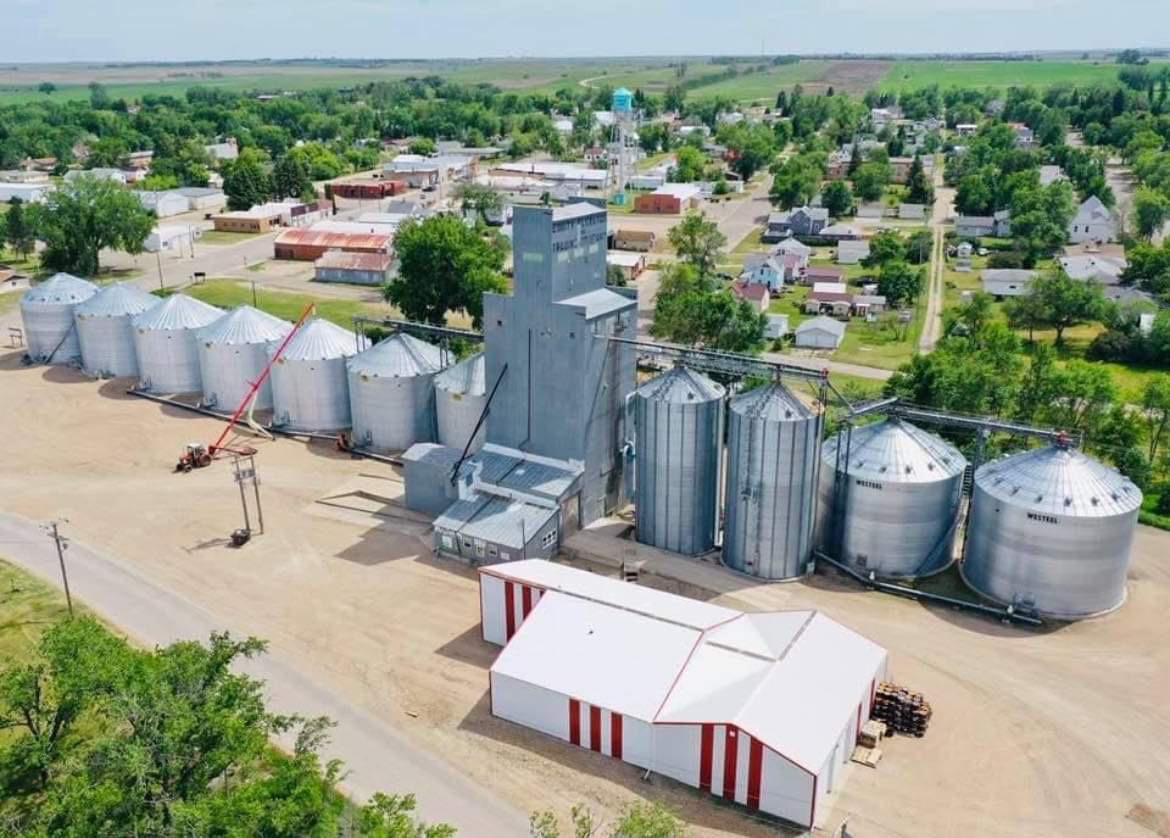 Aerial View of the City of Turtle Lake