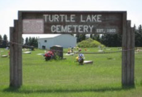 Cemetery Entrance Sign